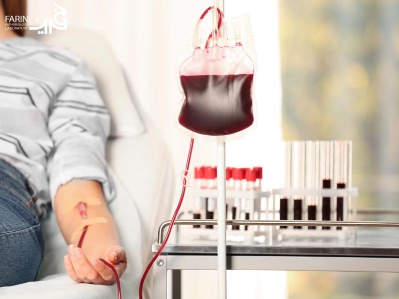 درمان غلظت خون با اهدا خون